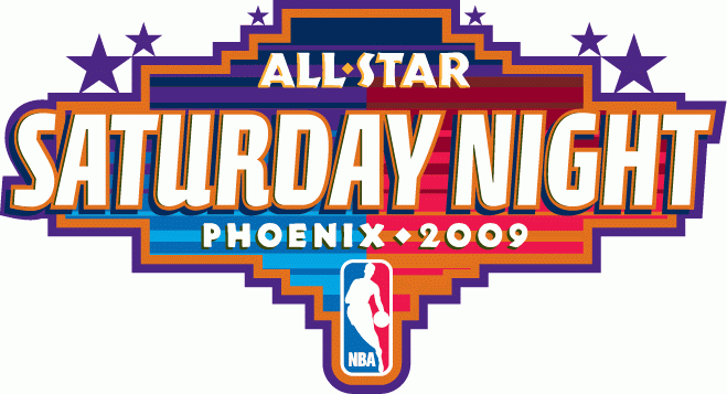 NBA All-Star Game 2009 Special Event Logo v2 DIY iron on transfer (heat transfer)